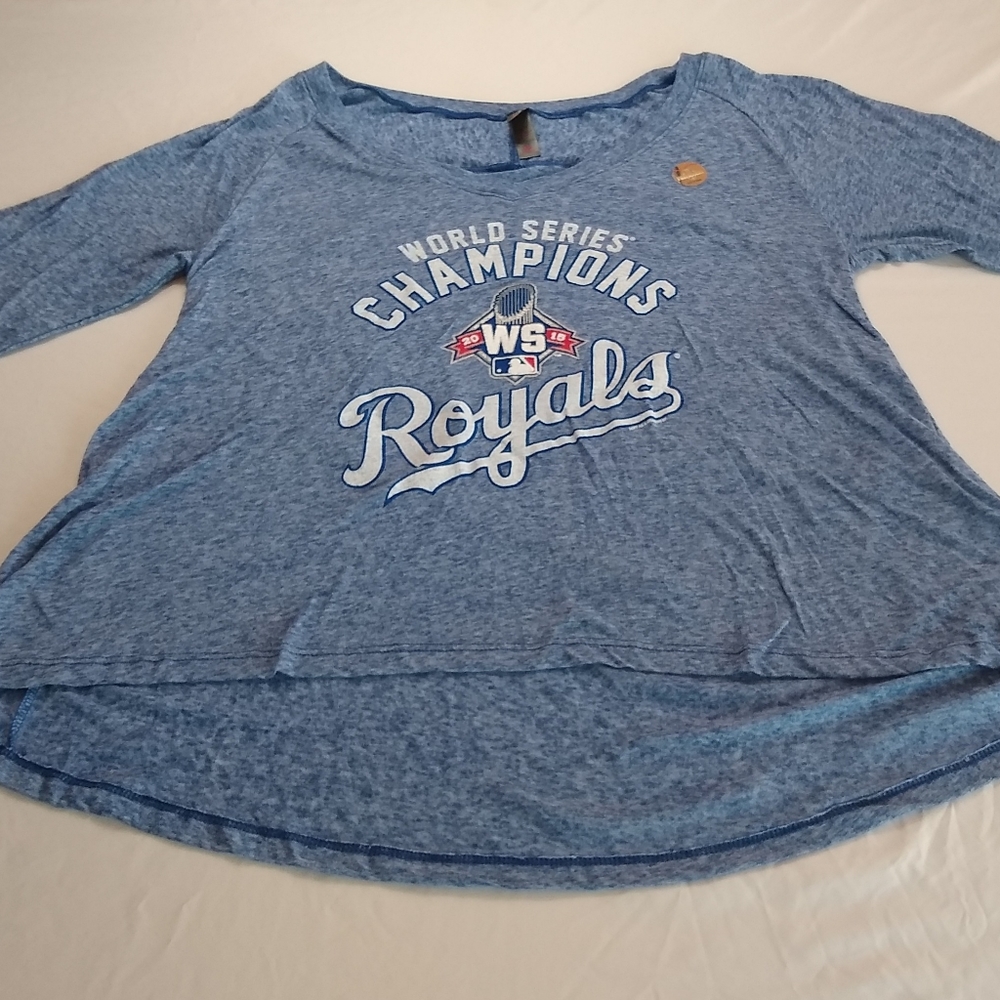 NWOT Kansas City Royals World Series Champs Top